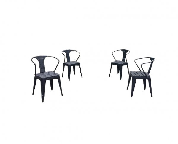 工業風塑木椅(873)